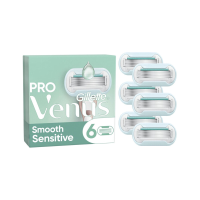 Gillette Venus PRO Smooth Sensitive scheermesjes, 6 stuks