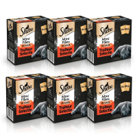 Sheba mini filets in saus gourmet selectie kattenvoer 24 x 85 g