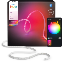 Philips Hue Flux LED strip 3 m, Chromasync™   technologie. Gekleurd en helder, natuurlijk wit licht   1200 lumen