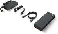 Lenovo ThinkPad universele Thunderbolt 4 bedraad zwart