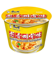 Master Kong Onion & varkensvlees smaak instantnoedels, beker pak, 108g x 12