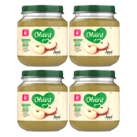 Olvarit 1e fruitsnack 4 maanden+ appel 125 g * 4