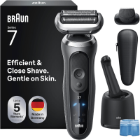 Braun Series 7 72 C7200cc foliescheerapparaat   1 stuk   AutoSense technologie   PowerClean oplaadstation   360° flexibel scheerhoofd