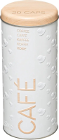 5Five Koffiecapsuleopslagdoos   Wit, 1,2 L