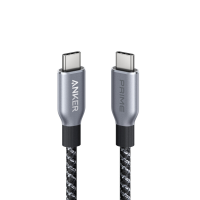 Anker Prime USB C naar USB C kabel (180 cm, 240 W, gerecycled vlechtwerk)