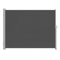 Ochama  Uittrekbaar Zijscherm, 200 x 350 cm Privacy Scherm, Grijs