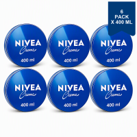 NIVEA Hydraterende Crème   Blauwe Blik 400 ml (6 Pack)
