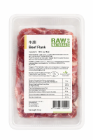 Raw Natural Rundvlees Flank   1 kg