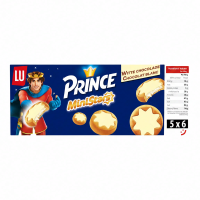 Lu Prince Ministars Cookies Met Witte Chocolade   187 g