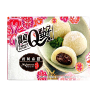Q Brand Japanse stijl mochi met rodebonenvulling 210 g