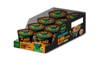Bibigo, Ramyun met K BBQ smaak, zoet & hartig, 8 x 98 g