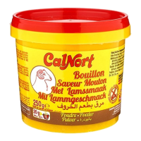 Calnort Bouillon Lam 250 g (middel)