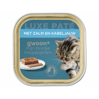 G'woon Luxe pate zalm kabeljauw 85 g
