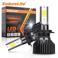 ENdureLite H8/H9/H11 ledlampen, 6000 K puur wit, aansluiten en gebruiken, efficiënt koelsysteem, 13000 lm helderdere koplampen, pak van 2
