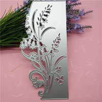 WhereHike metalen stansmallen met bloem en blad, stansmallen en snijsjablonen met glory bloem, kanten klokjesrand voor doe het zelf plakboekalbumdecoratie, reliëfpapierstansen en kaarten maken