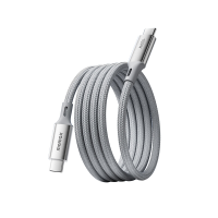 MOMAX Mag.Link Elite 100 W magnetische gevlochten oplaadkabel, 1 m