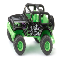 Siku jeep big wheel speelgoedauto   meerkleurig, 7,8 x 9,7 x 4,2 cm