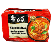 Bai Xiang klassieke gestoofde rundvleesnoedels 5 x 107 g