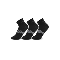 LI NING low cut sokken (3 pack) new black/new black/new black L AWTW007 1H