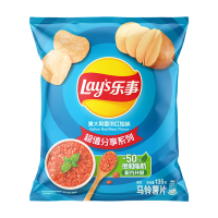 Lay's aardappelchips met Italiaanse roodvleessmaak 135 g/verpakking