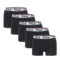 FILA Boxershorts 5 pack Black Size L
