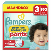 Pampers Premium Protection Pants Maat 3 – Maandbox 192 Pants