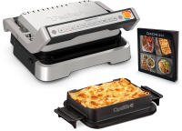 Tefal OptiGrill 4 in 1 GC774D Intelligente grill voor complete maaltijden rvs