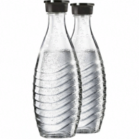SodaStream DuoPack bruiswaterapparaat   Maak bruiswater thuis   Inclusief twee glazen karaffen   BPA vrij