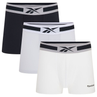Reebok RBK Sportboxershorts MED HINLO   grijs/wit/zwart   S