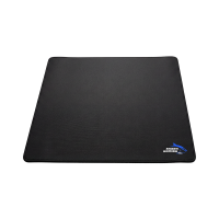 Shark Gaming muismat, 450 × 400 mm, Bedieningsoppervlak, Antislip rubberen basis, Gestikte randen, Zwart