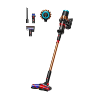 Dyson V16 DS60 Piston Animal snoerloze hand  en steelstofzuiger, 900 W, tot 70 minuten gebruiksduur, hoge zuigkracht, Motorbar reinigingskop, HEPA filtratie, LCD scherm, verwijdering van dierenharen, zwart