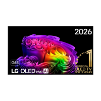 LG OLED55G68LW 55 inch OLED evo AI G6 4K Smart TV, α11 Gen3 AI Processor, 120 Hz, VRR tot 165 Hz, Dolby Vision, Dolby Atmos, webOS 26, G SYNC Compatibel, FreeSync Premium