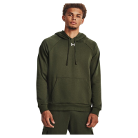 Under Armour Heren Ua Rival Fleece Hoodie Marine Od Groen/Wit Rival Collectie XL