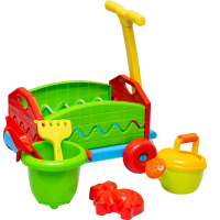 OUTDOOR active trekwagen met emmerset, 6 stuks