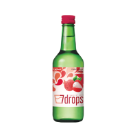 7DROPS Soju lychee 12% alc. 360 Ml