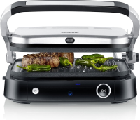 Severin KG 2395   SEVINI Pro contactgrill   7 automatische programma's, 230 °C, ILAG anti aanbaklaag