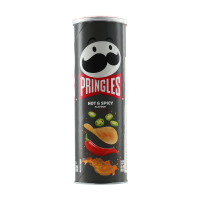 Pringles aardappelchips (pittige smaak) 110 g