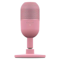 Razer SEIRÉN V3 MINI Quartz Ultra compacte USB microfoon met Tap to Mute