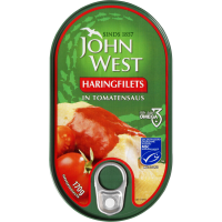 John West MSC Haringfilets In Tomatensaus   170 g