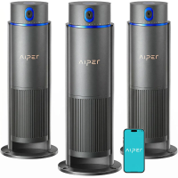 [3 Pack] Aiper IrriSense 2 Slimme Besproeiingscontroller   App bediening (Wi Fi/Bluetooth), Intelligente Weeraanpassing, Waterbesparing tot 50%, Eenvoudige Installatie, Geschikt voor Tuinen en Gazons, 2026 Slim Besproeiingssysteem
