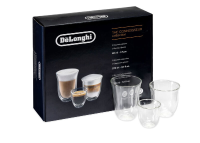 DE‘LONGHI Fancy Collection DLSC302 thermoglazenset transparant   voor koffie en thee, hittebestendig
