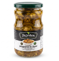 Tazeden ingelegde jalapeños 600 cc