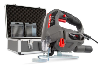 POWERPLUS 710 W Decoupeerzaag POWESET3 met 20 Accessoires, 6 Snelheidsinstellingen, Stofafzuiging