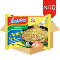 Indomie instantnoedels met garnalensmaak 40 x 70 g (import uit Indonesië)