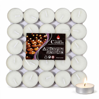 Witte theelichtjes | 3,0 3,5 uur brandduur | 50 stuks