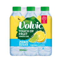 Volvic Touch of Fruit Citroen & Limoen   6 x 500 ml