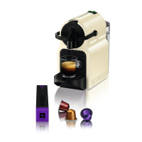 Nespresso Original, De'Longhi EN80.CW Inissia, Compacte espressomachine, Koffiemachine met capsules, 0,7 Liter   Creme Wit