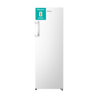 Hisense RL415N4AWC vrijstaande koelkast   322 liter inhoud   vorstvrij   LED verlichting   verstelbare legplanken   wit