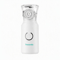 Treesmile JM 841 Mesh nevelizer, Handheld, 8 ml medicinenzakje, Dubbele nevelstanden, Stil, Waterdetectie, Zelfreinigend, Voor thuiszorg
