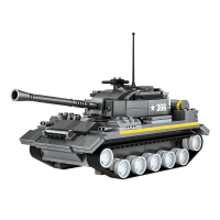WANGE T‑54 Medium Tank 346 Stuks Bouwstenenset voor Hobbybouwers